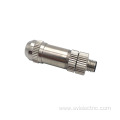 4 Pin IP67 Shielded Straight M8 Male Connector